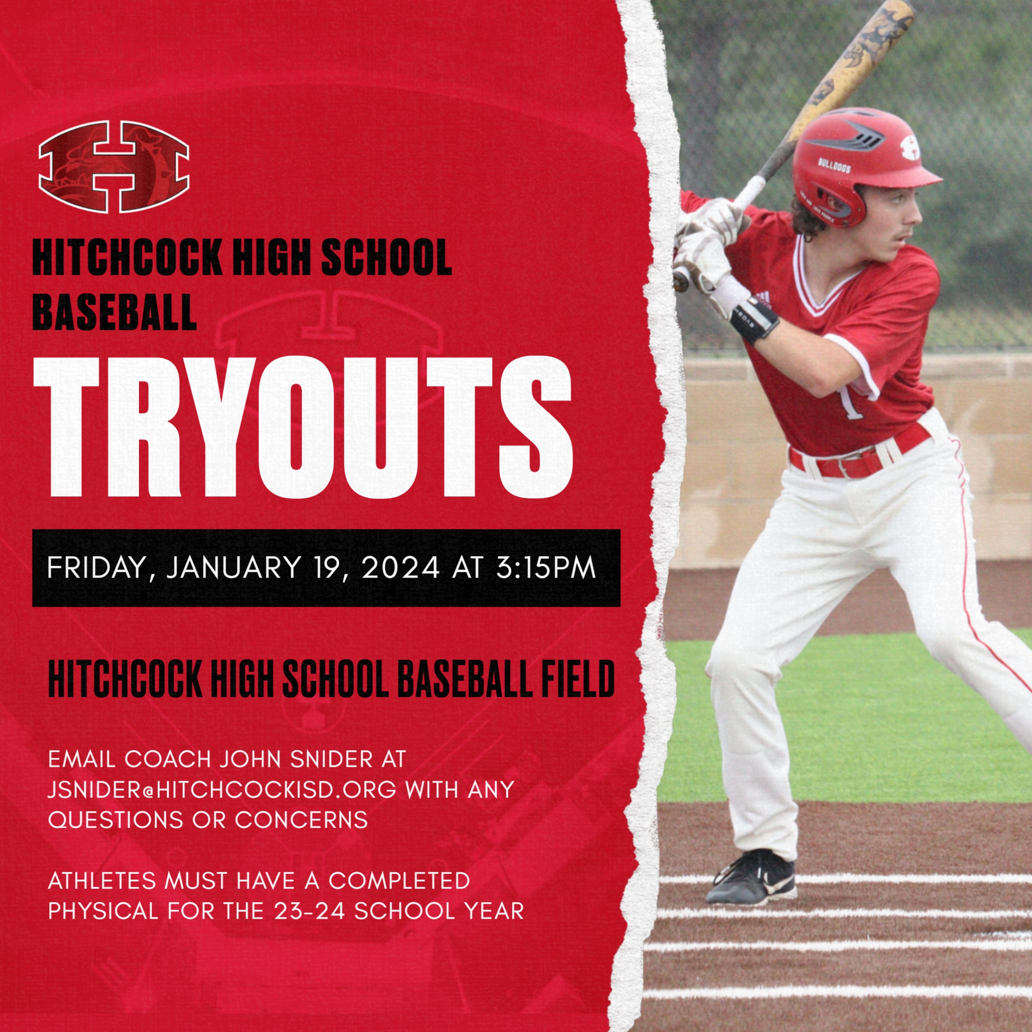Hitchcock HS Baseball Tryouts on Friday The Post Newspaper